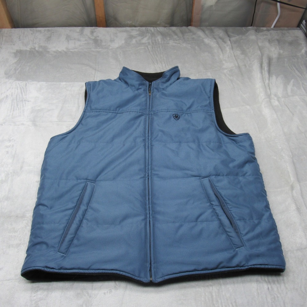 Ariat Blue Quilted Puffer Vest